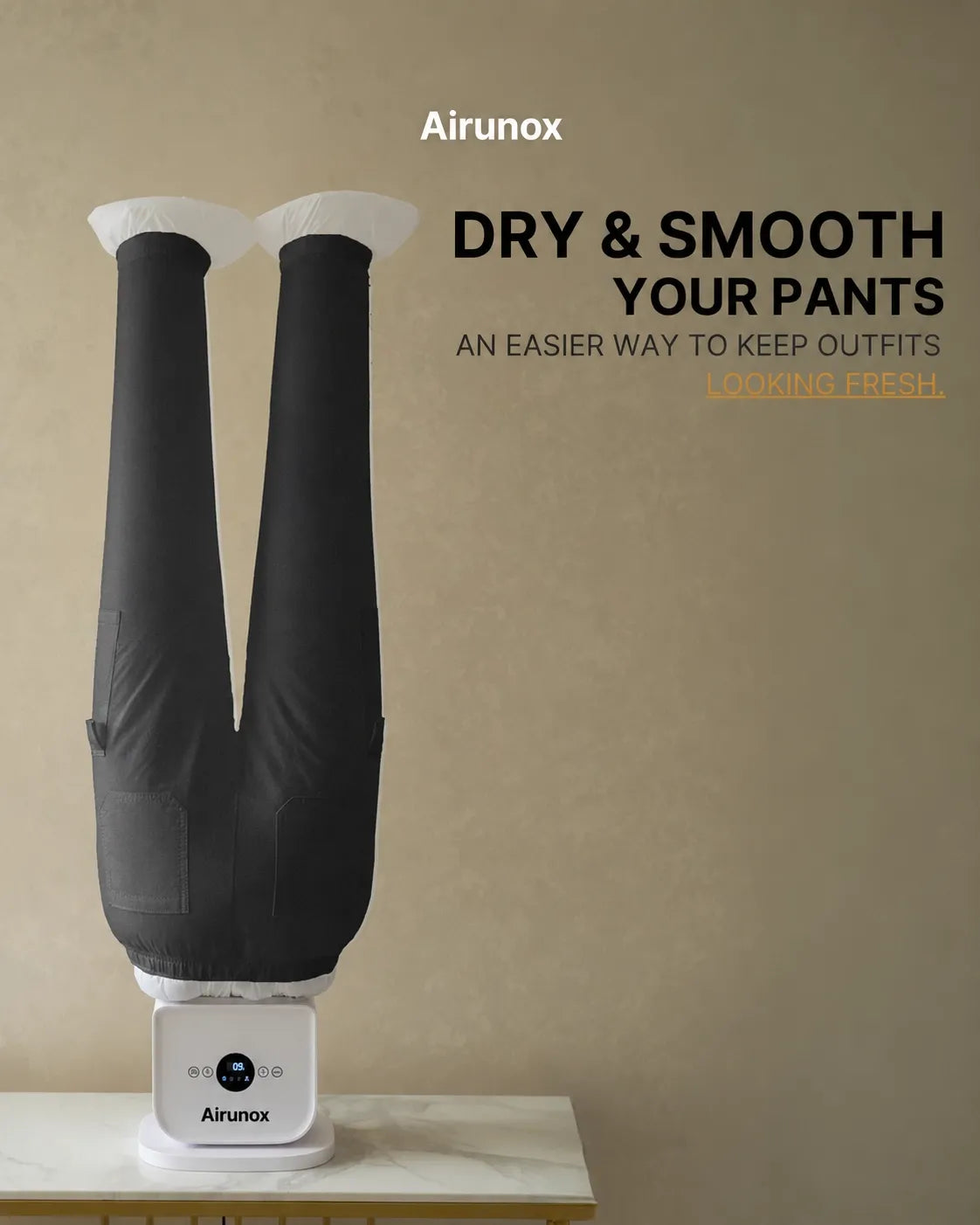 Airunox Automatic Ironing Machine - Effortless Care